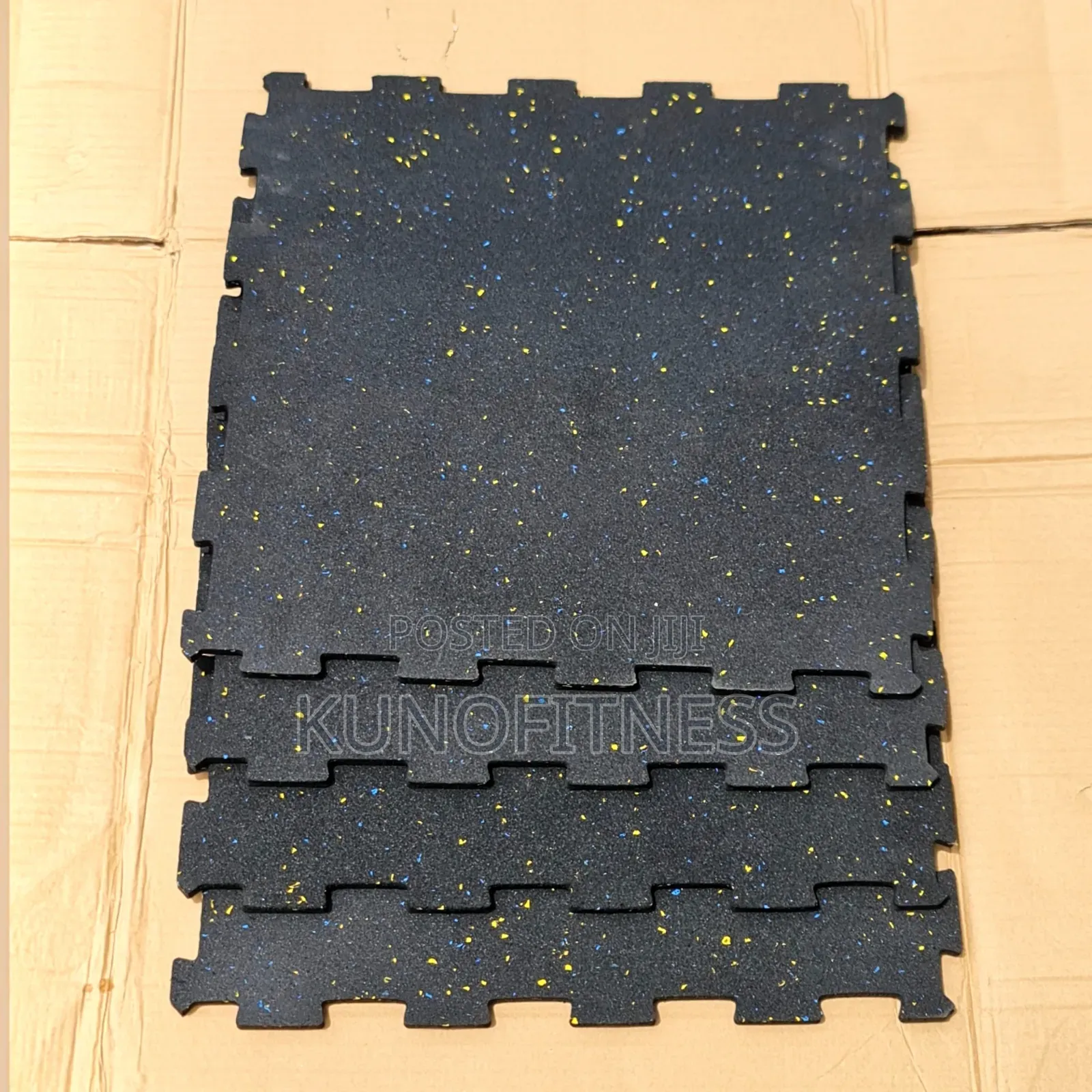 Commercial Gym Rubber Floor Mat 20mm Thick Interlock Gym Mat