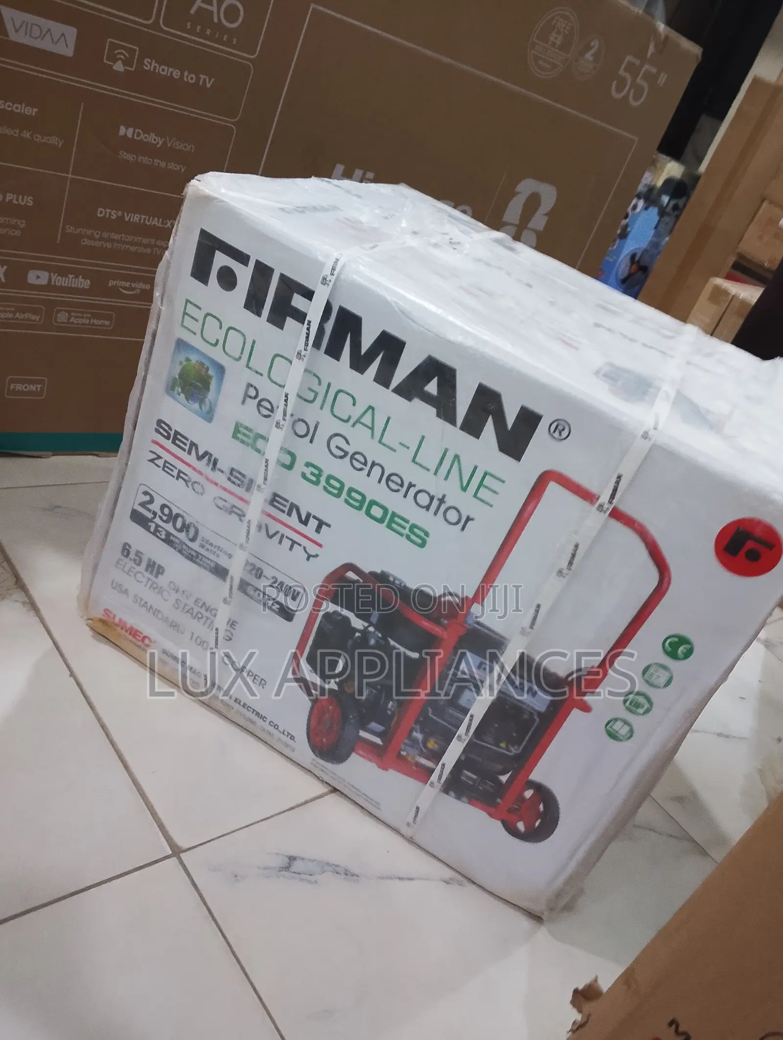 FIRMAN ECO3990ES 3.5KVA Generator for Domestic Use