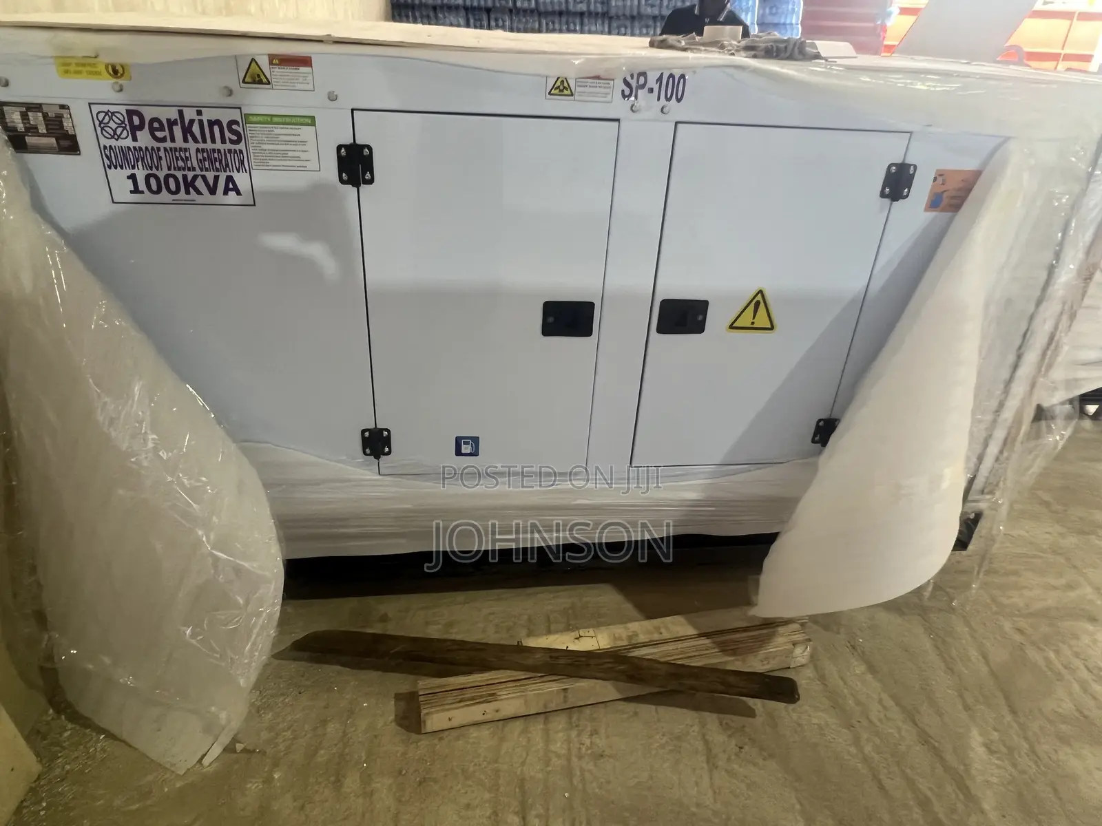 New 100kva Perkins Soundproof Generator  Copper