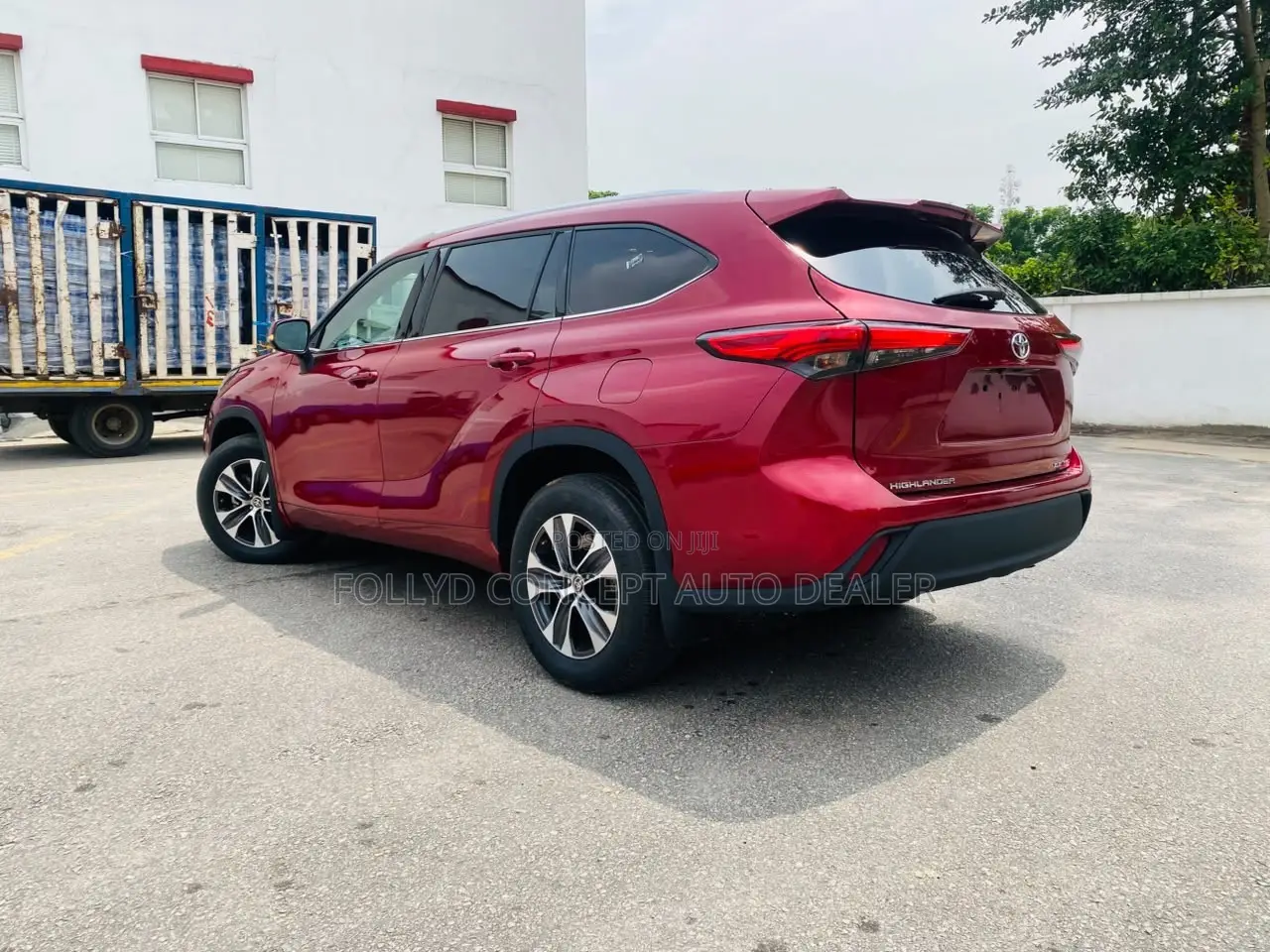 Toyota Highlander XLE AWD 2020 Red