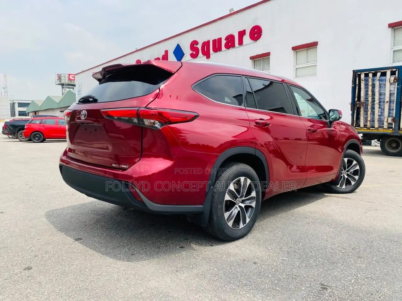 Toyota Highlander XLE AWD 2020 Red