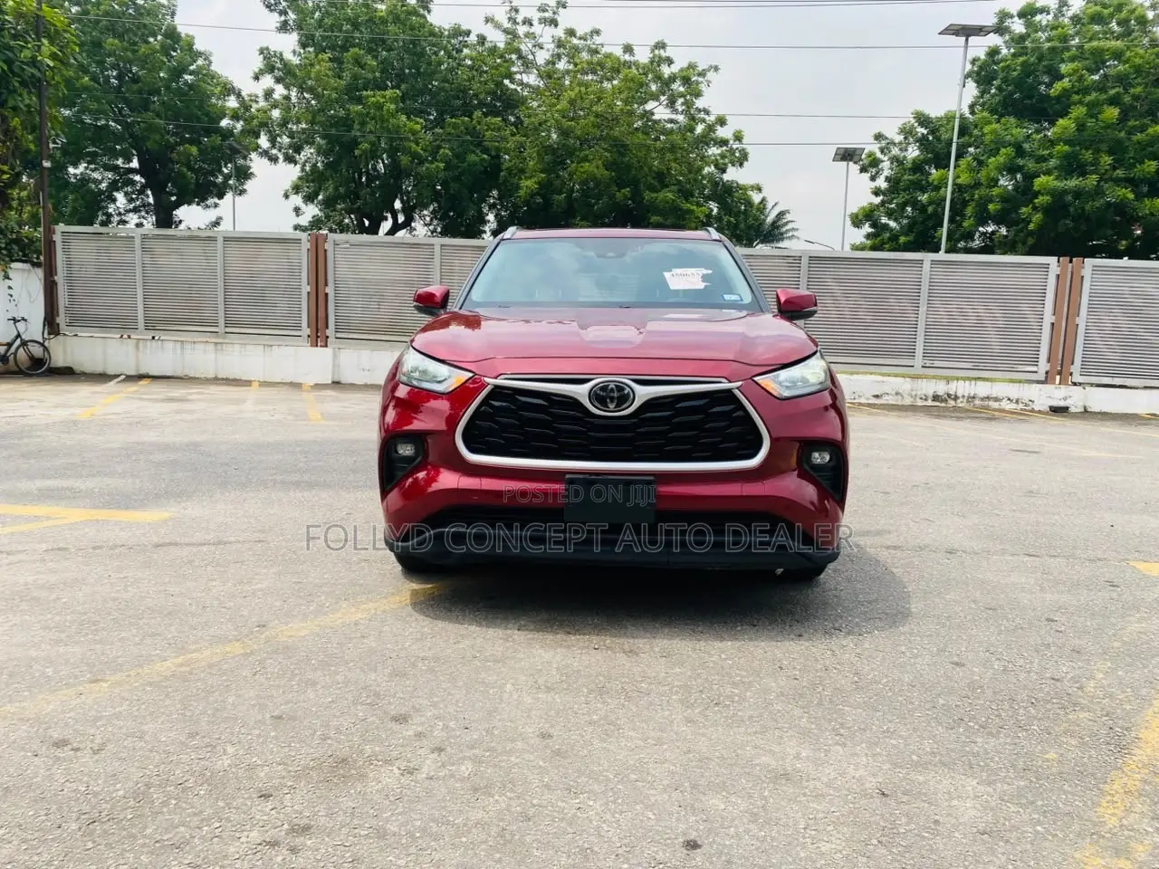 Toyota Highlander XLE AWD 2020 Red