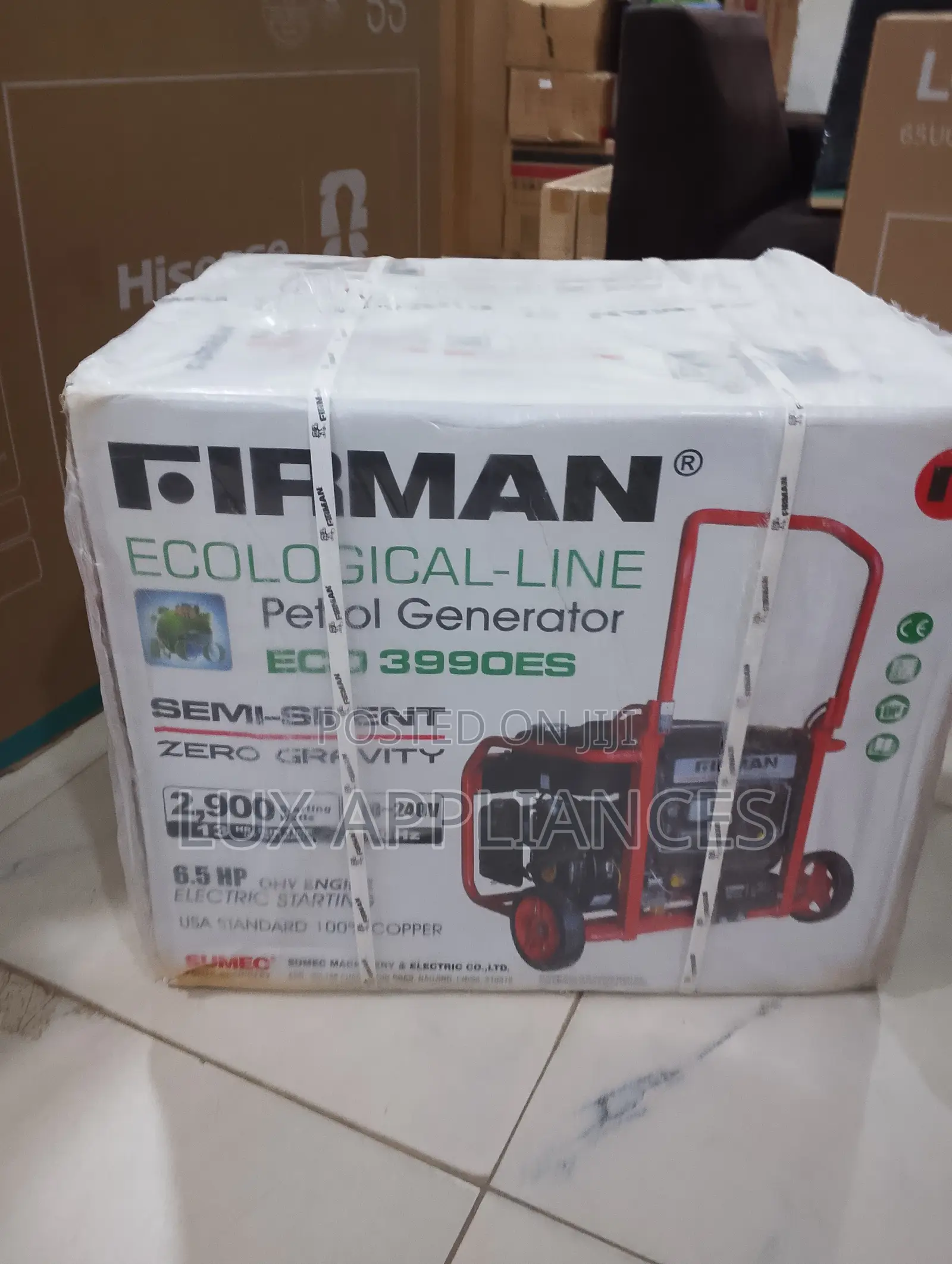 FIRMAN ECO3990ES 3.5KVA Petrol Generator for Family Use