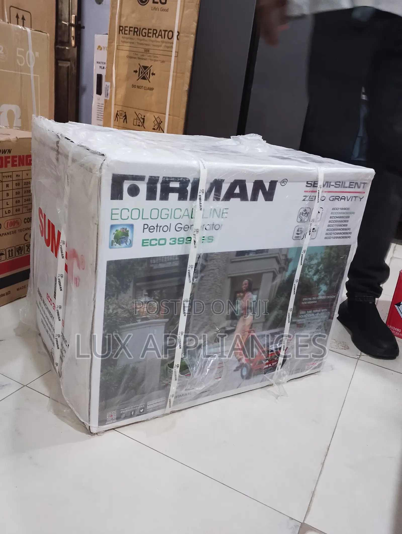 FIRMAN ECO3990ES 3.5kva Generator With Recoil and Electric Start