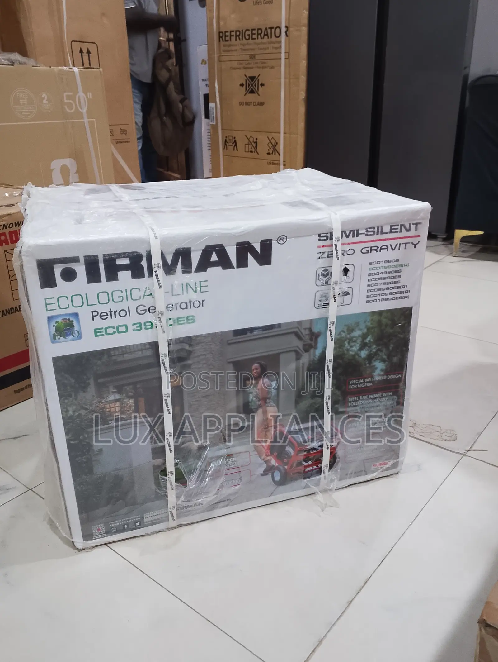 FIRMAN ECO3990ES 3.5kva Generator With Recoil and Electric Start