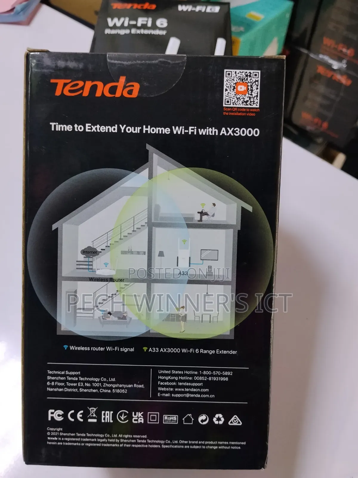 Tenda Wifi 6