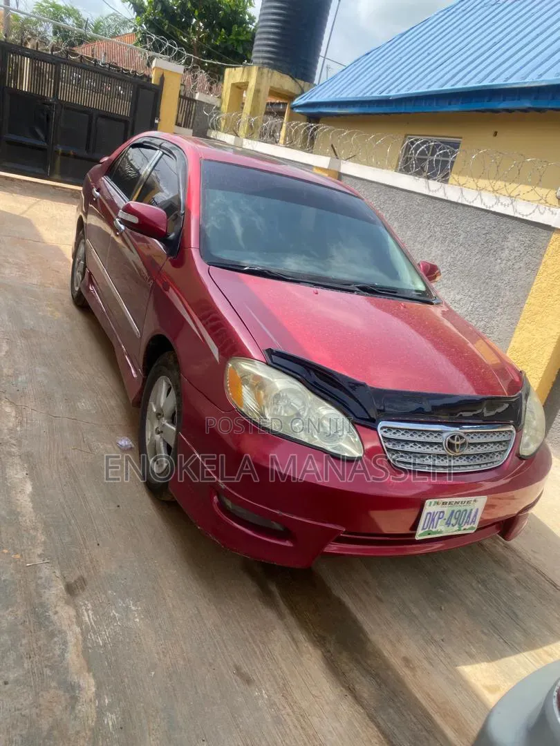 Toyota Corolla S 2006 Red