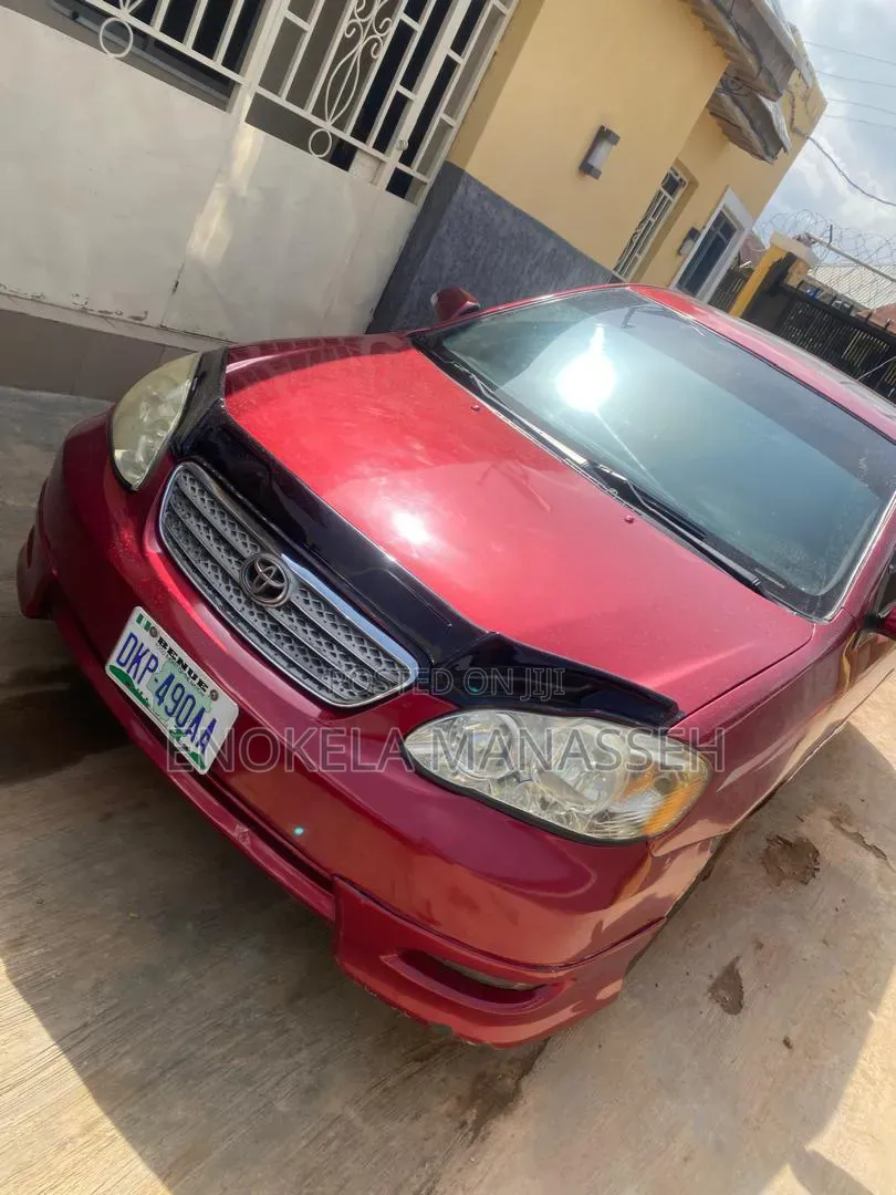 Toyota Corolla S 2006 Red