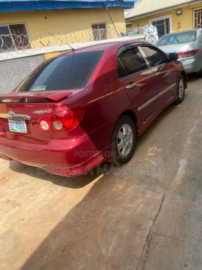 Toyota Corolla S 2006 Red