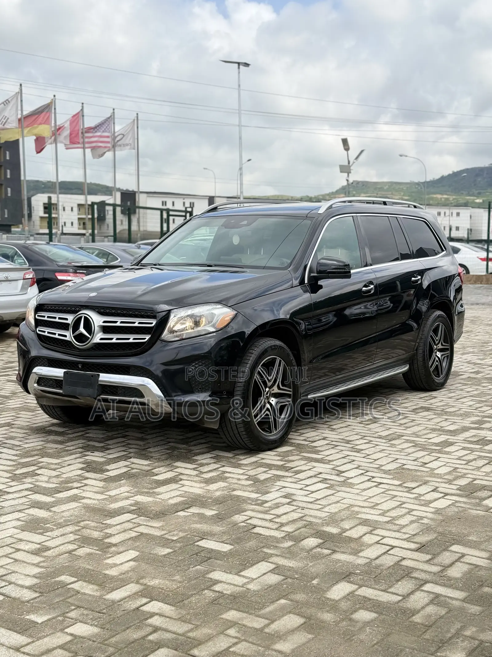 Mercedes-Benz GLS-Class GLS450 4Matic 2017 Black