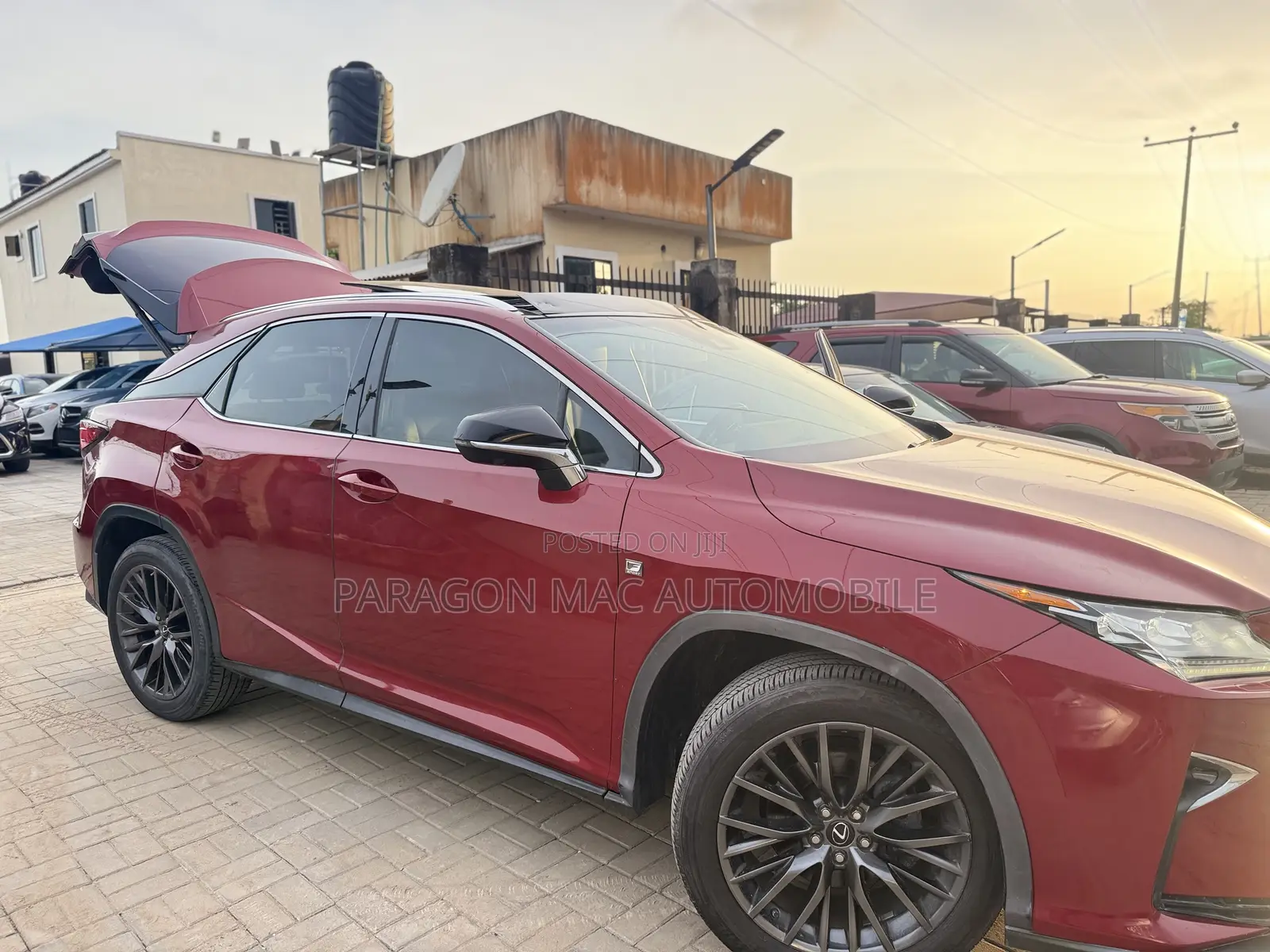 Lexus RX 350 F Sport FWD 2017 Red