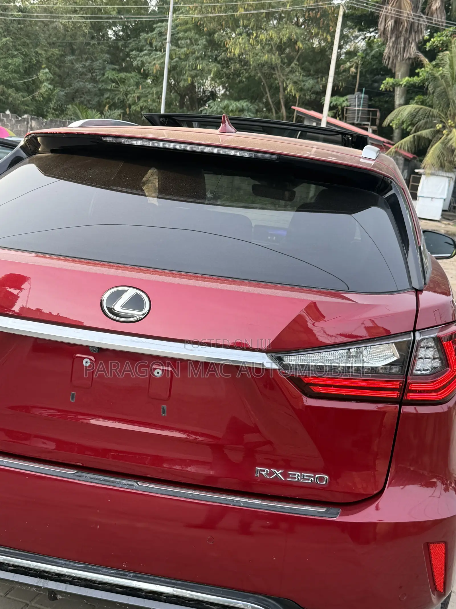 Lexus RX 350 F Sport FWD 2017 Red