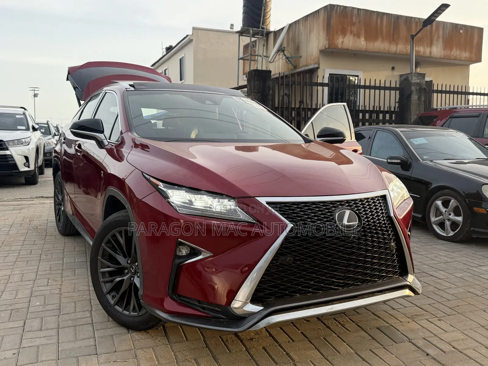 Lexus RX 350 F Sport FWD 2017 Red