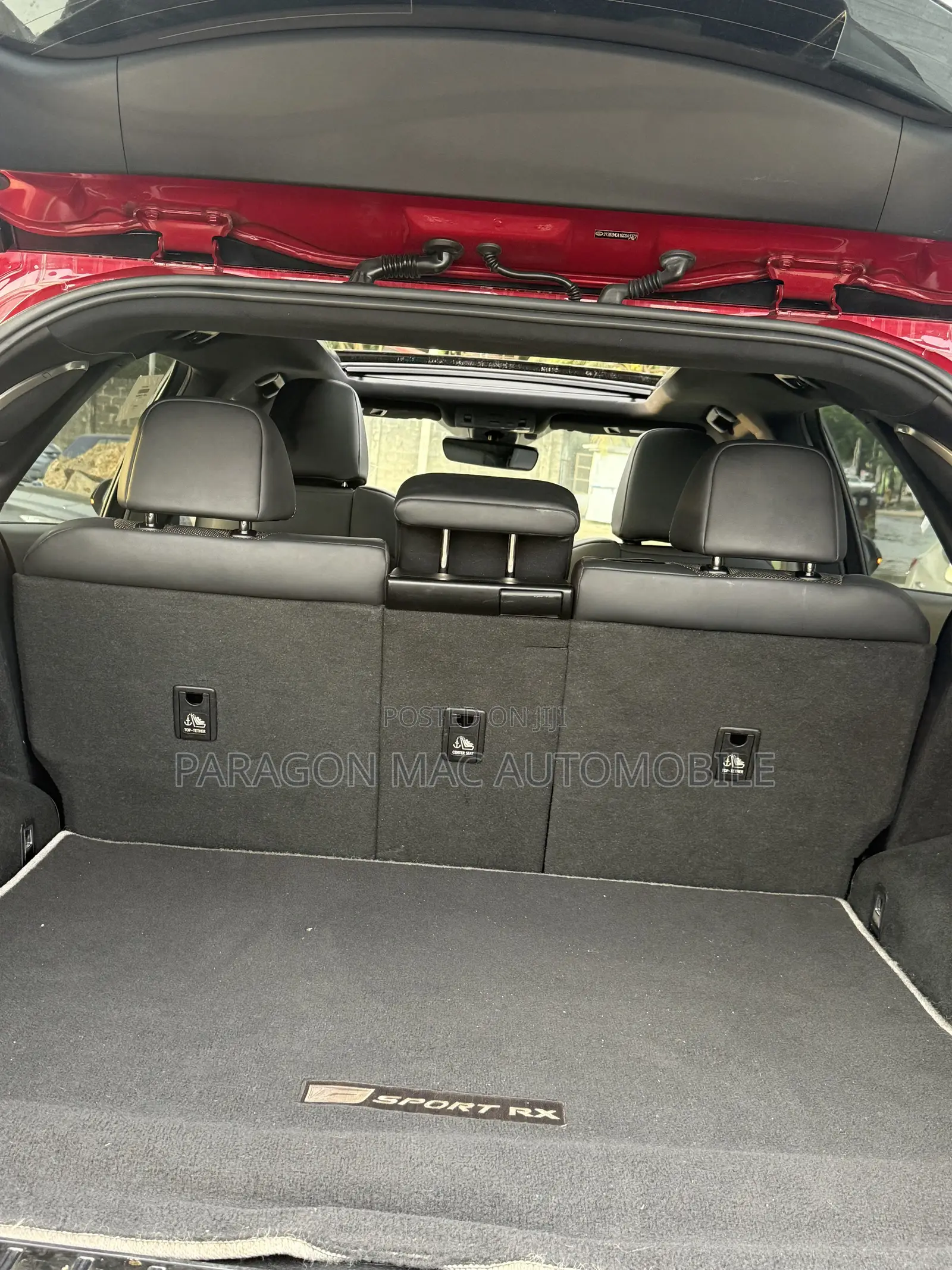 Lexus RX 350 F Sport FWD 2017 Red