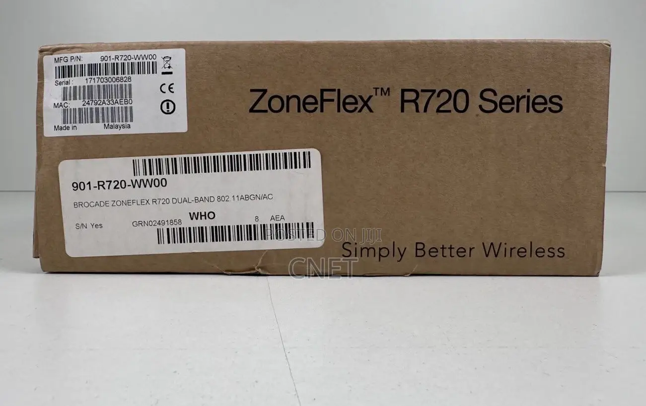 Ruckus R720 WiFi 5 Access Point | 1733 MBPS | 4x4 MU-MIMO | BeamFlex+