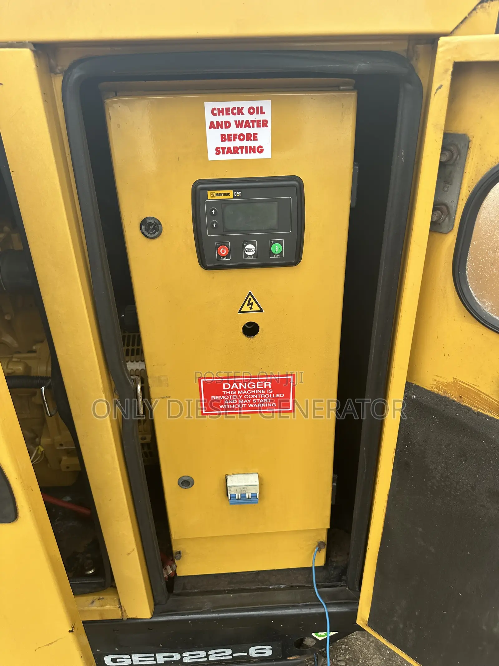 20 Kva Mantrac Soundproof Generator