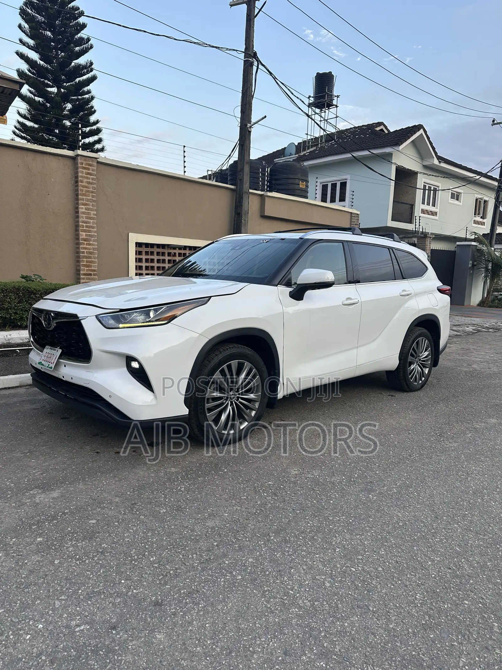 Toyota Highlander Platinum 2021 White