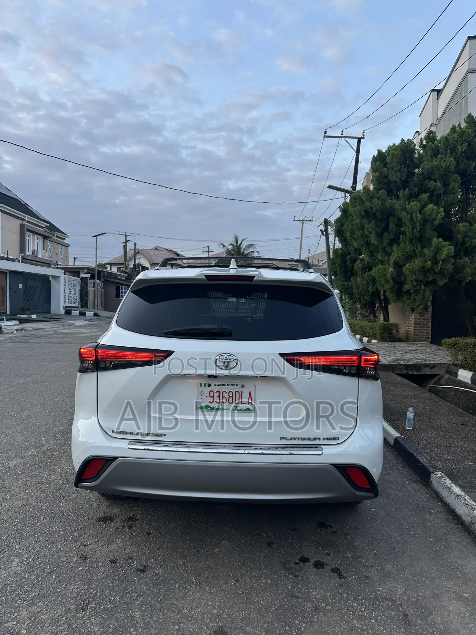 Toyota Highlander Platinum 2021 White