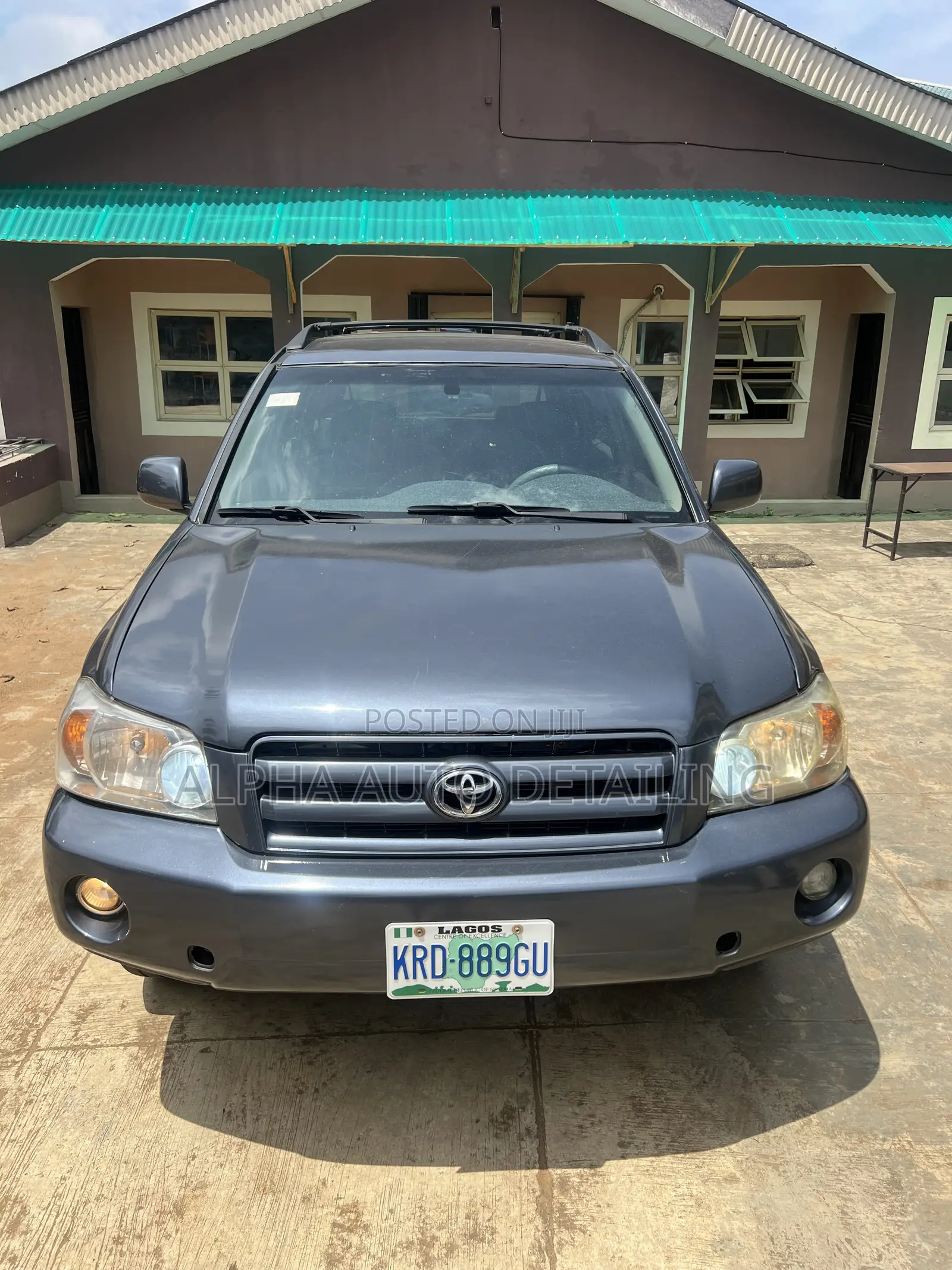 Toyota Highlander 2004 Gray