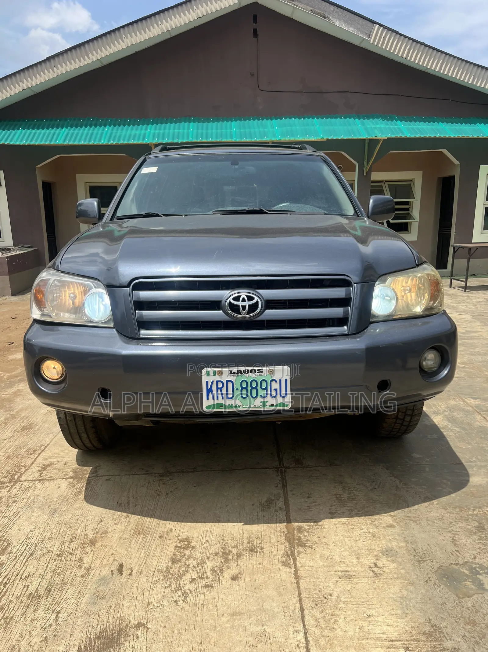 Toyota Highlander 2004 Gray