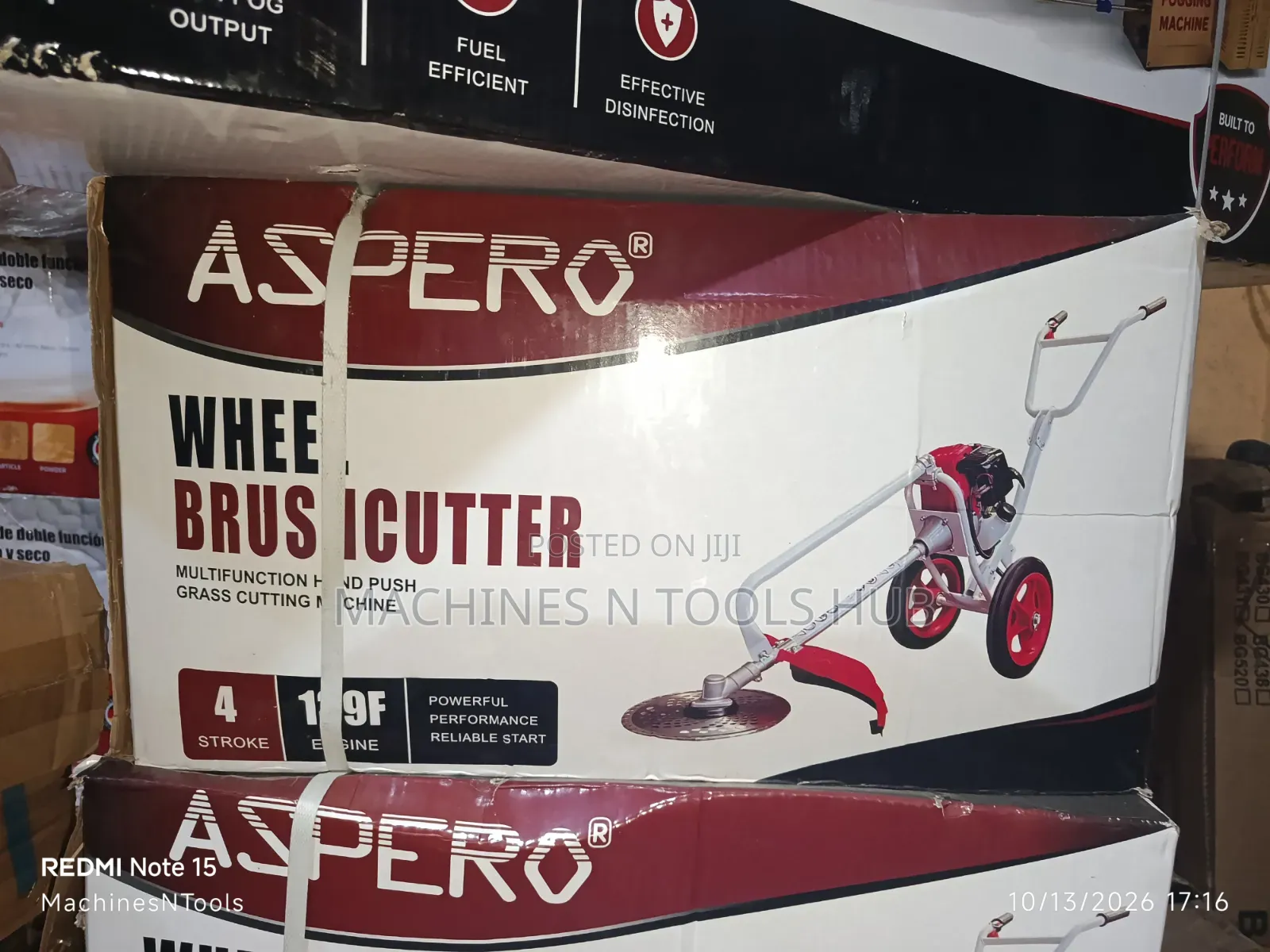 Aspero Wheel Brush Cutter