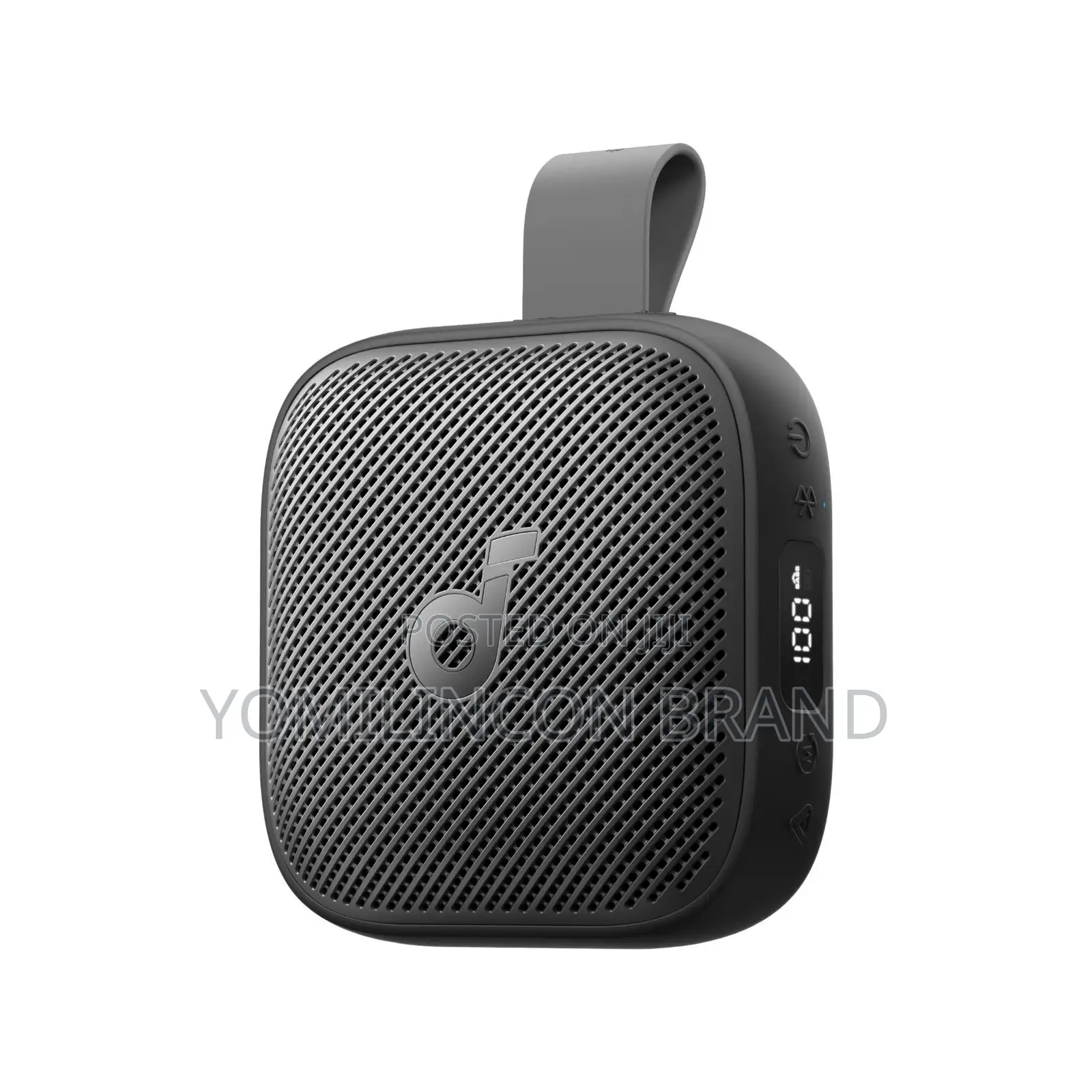 Soundcore Boom Go 3i Portable Bluetooth Speaker by Anker, 24H (Black)