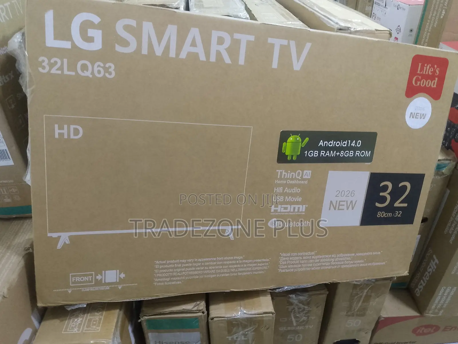 LG 32 Inch Smart TV Model 32LQ63 for Sale
