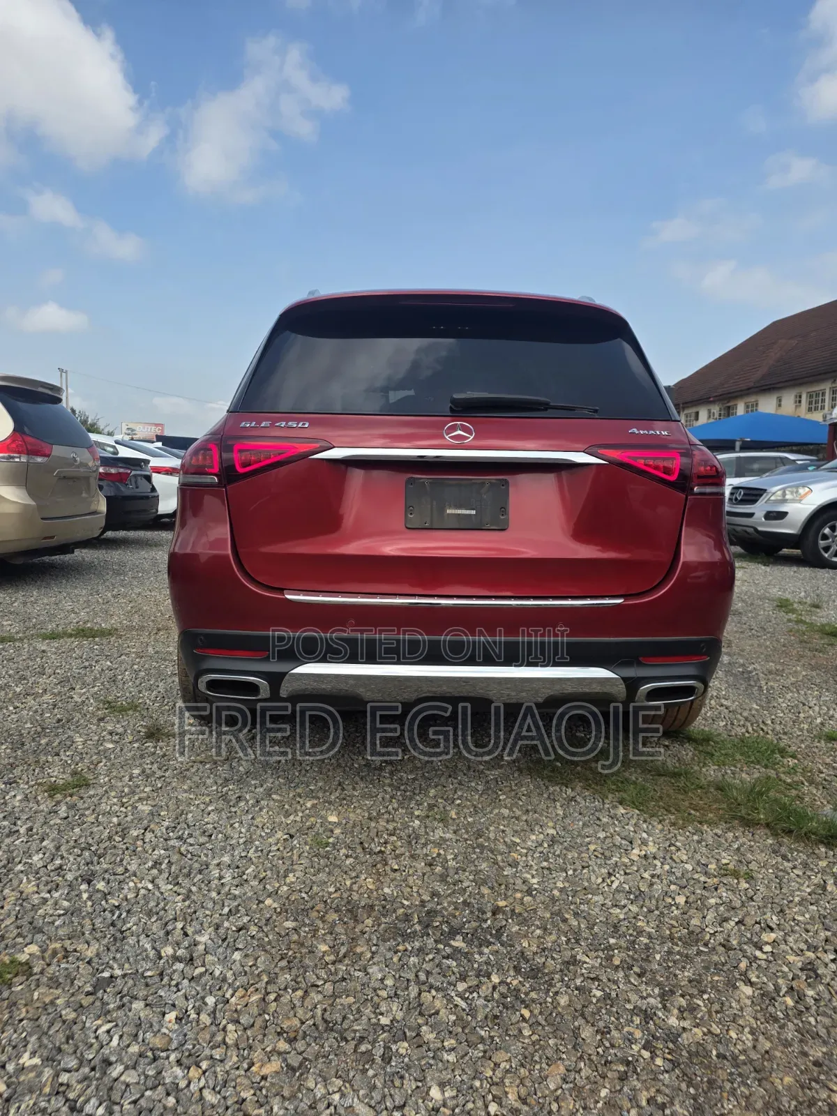 Mercedes-Benz GLE-Class GLE 450 4MATIC 2020 Red