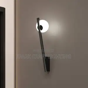 Modern Black LED Wall Light – Minimalist Design