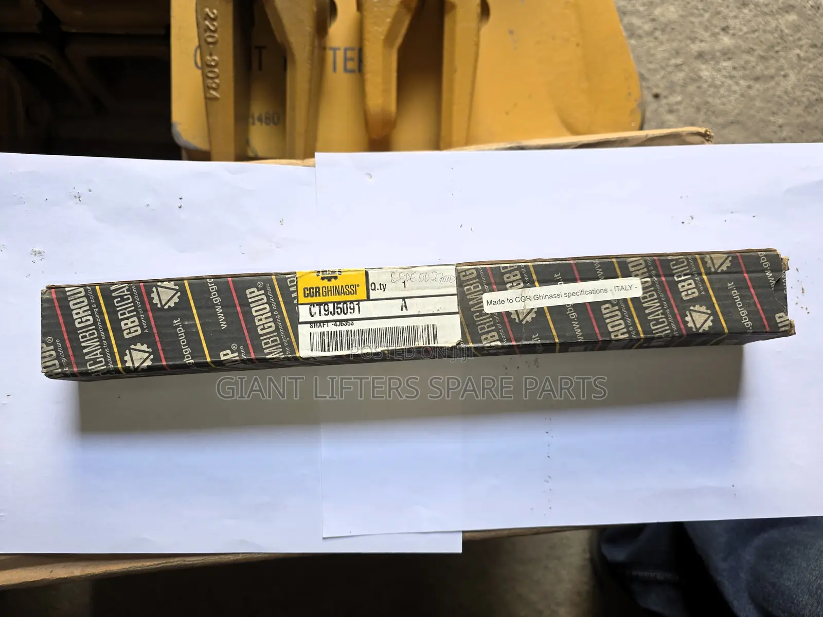 9j-5091 D8k Hydraulic Pump Shaft