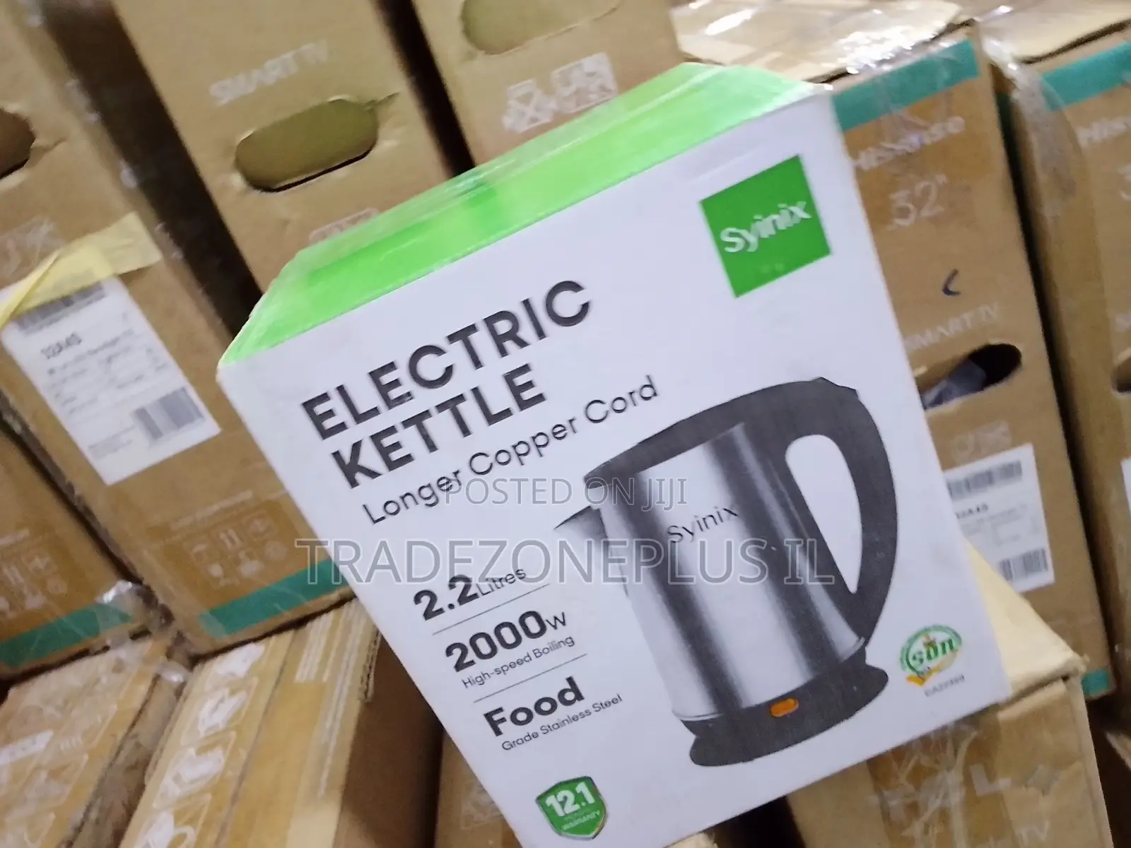Long Cord Edition Synix Electric Water Jug 2000W