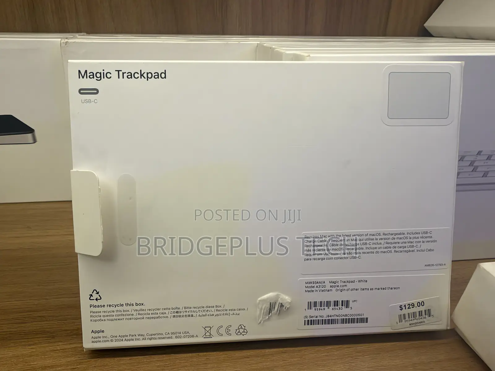 Apple Magic Trackpad (USB-C, White)