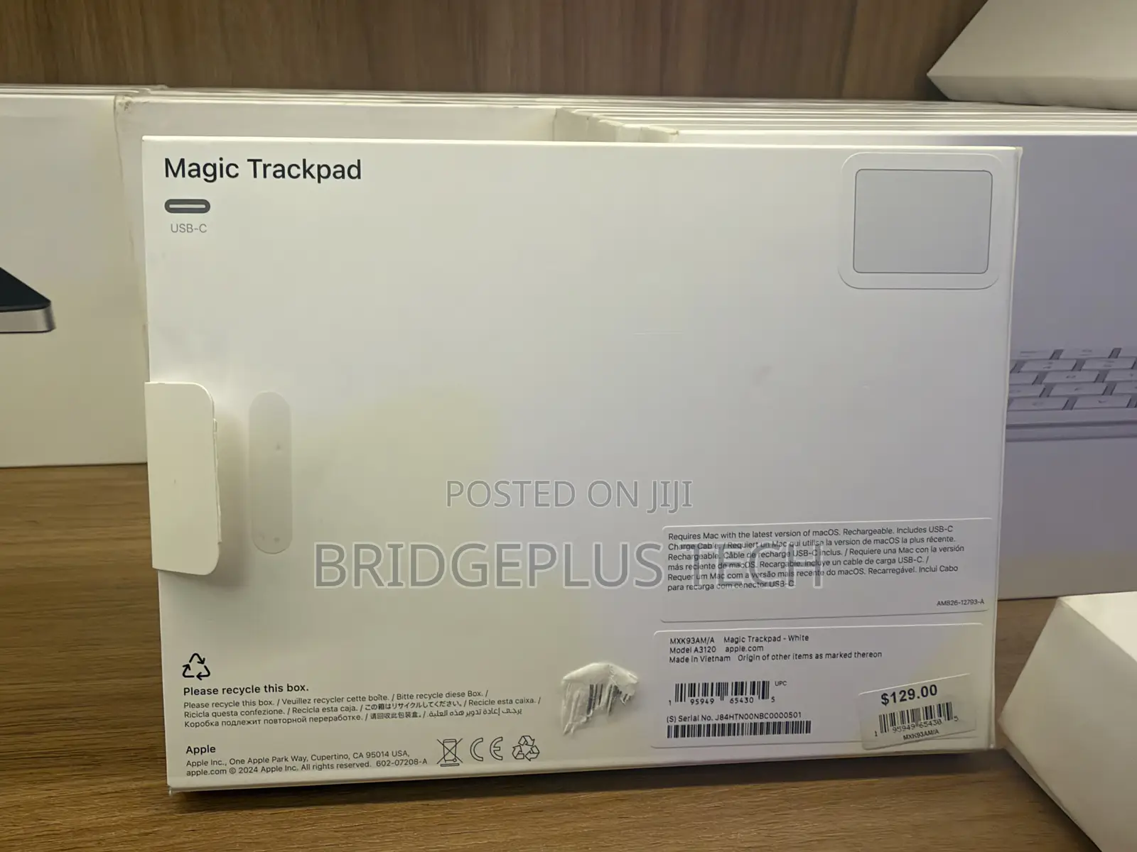 Apple Magic Trackpad (USB-C, White)