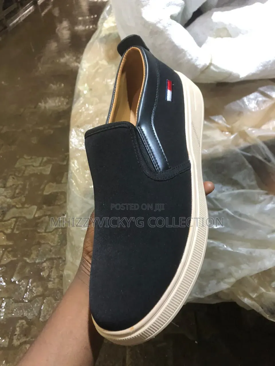 Men's Casual Canvas Slip-on Sneakers