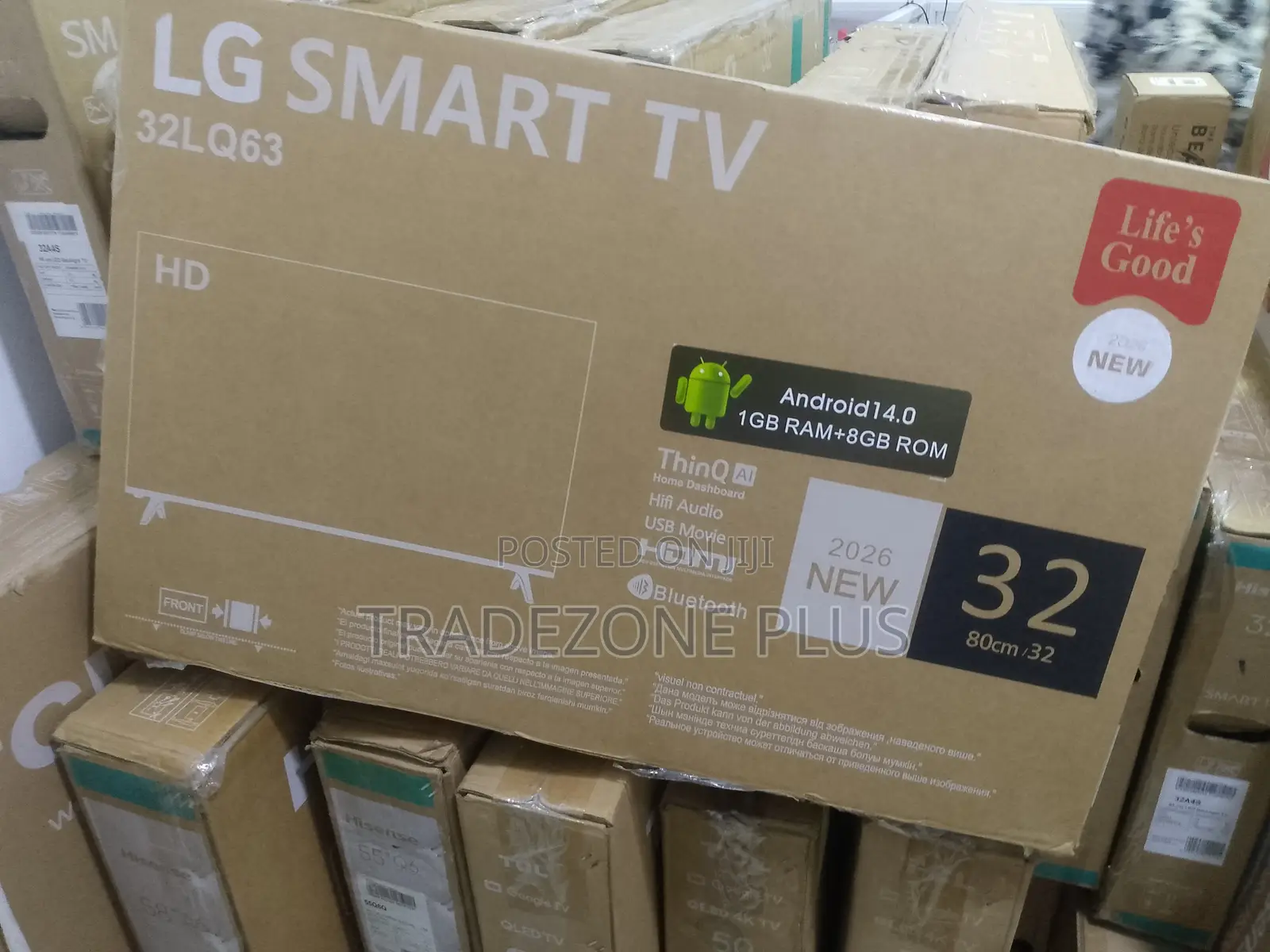 Get Your LG 32LQ63 Smart TV Today