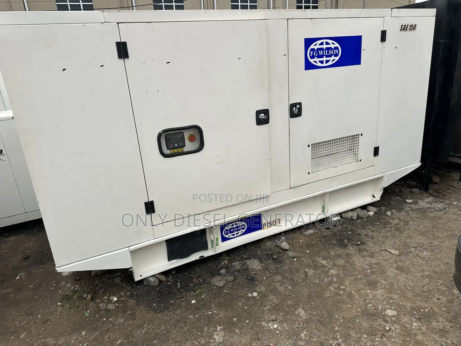 150 Kva F G Wilson Uk Perkins Soundproof Generator