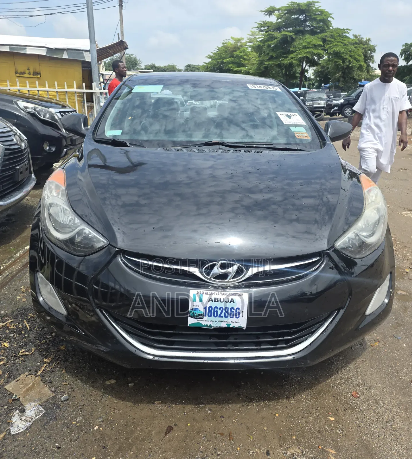 Hyundai Elantra GLS Sedan FWD (1.8L 4cyl 6A) 2013 Black