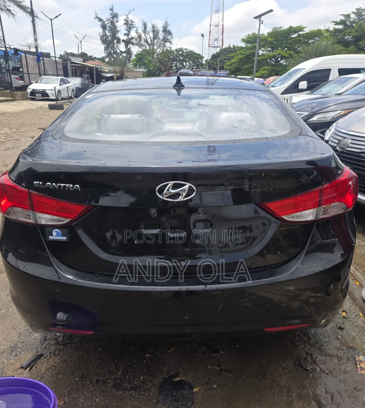 Hyundai Elantra GLS Sedan FWD (1.8L 4cyl 6A) 2013 Black