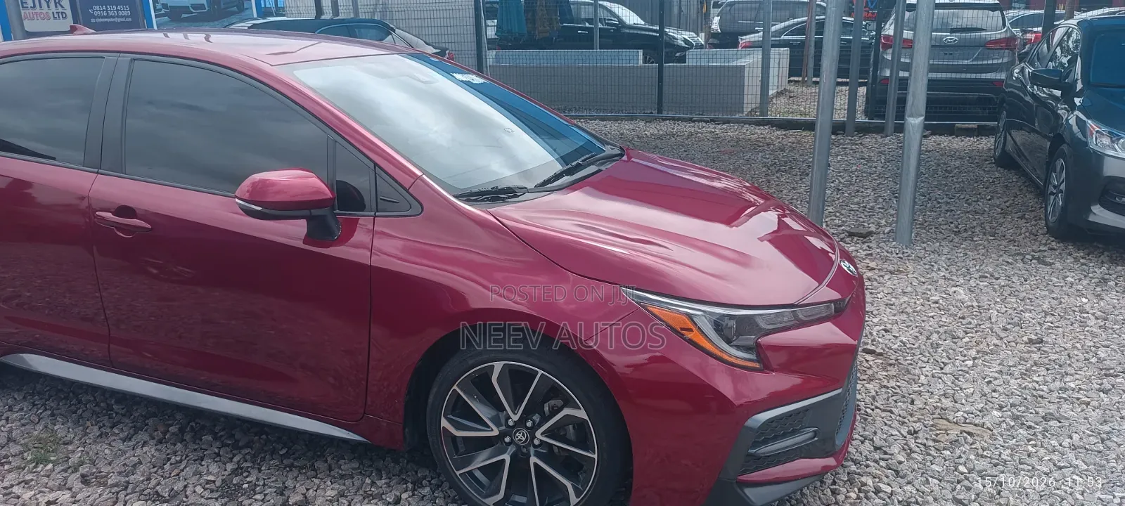 Toyota Corolla SE 2022 Red