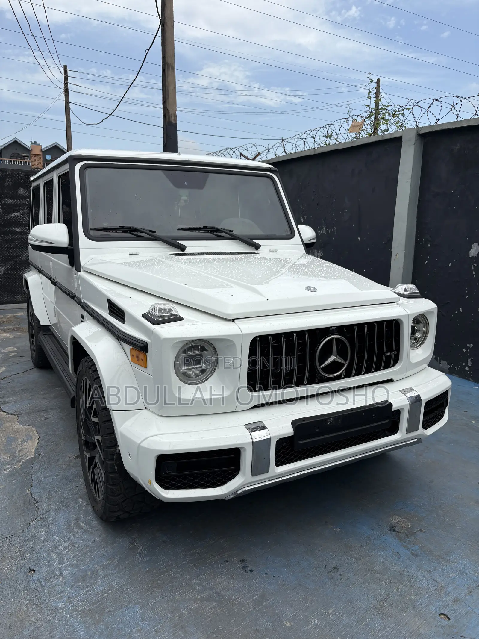 Mercedes-Benz G-Class G63 AMG 4dr SUV 4WD (5.5L 8cyl Turbo 7A) 2014 White