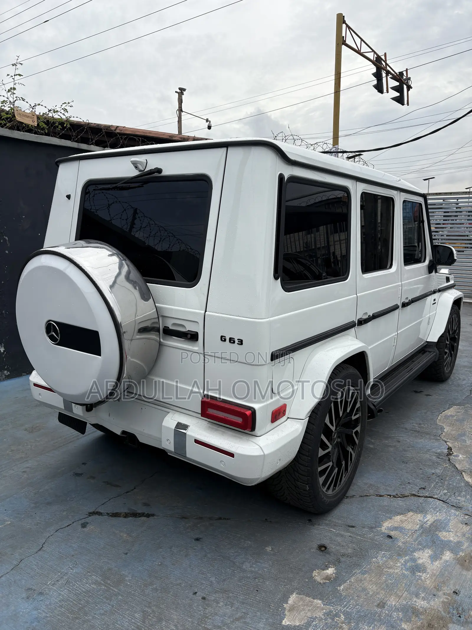 Mercedes-Benz G-Class G63 AMG 4dr SUV 4WD (5.5L 8cyl Turbo 7A) 2014 White