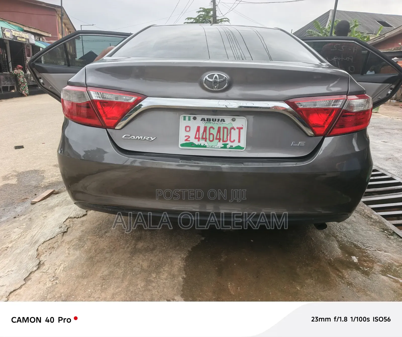 Toyota Camry LE 4dr Sedan (2.5L 4cyl 6A) 2017 Gray