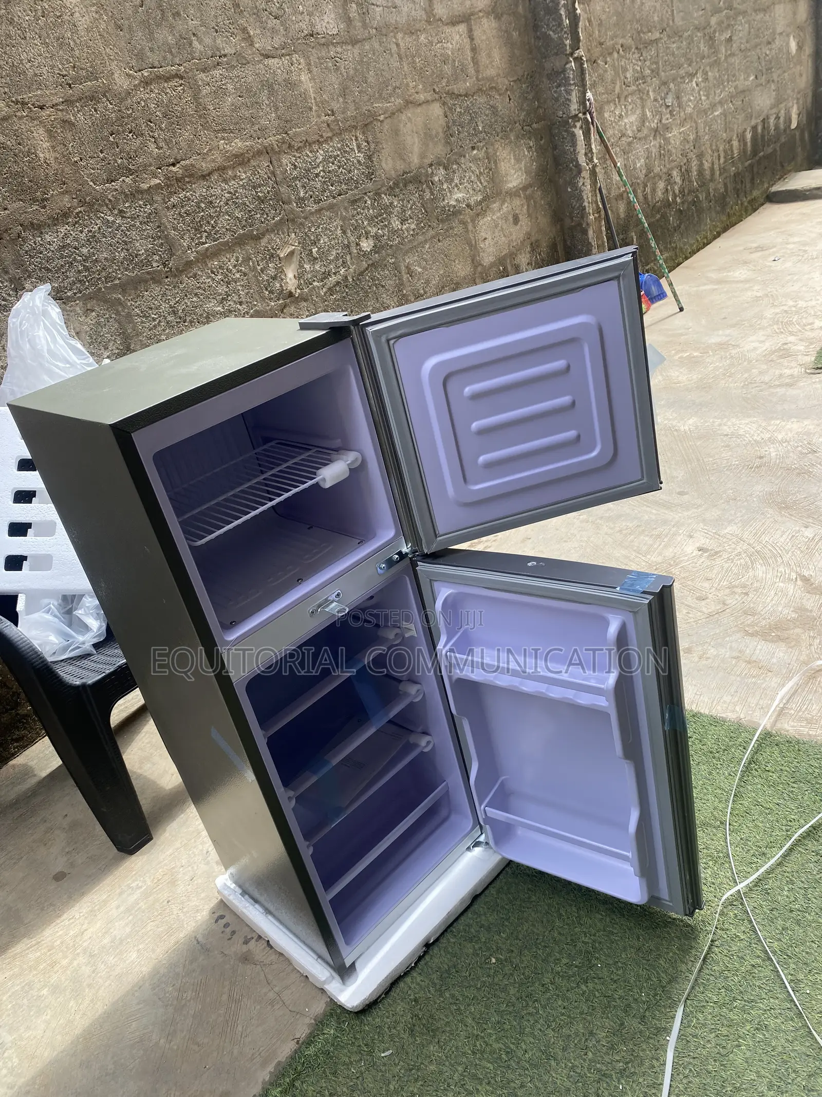 Snowsea BCD-166 120L Double Door Top Freezer Home Fridge