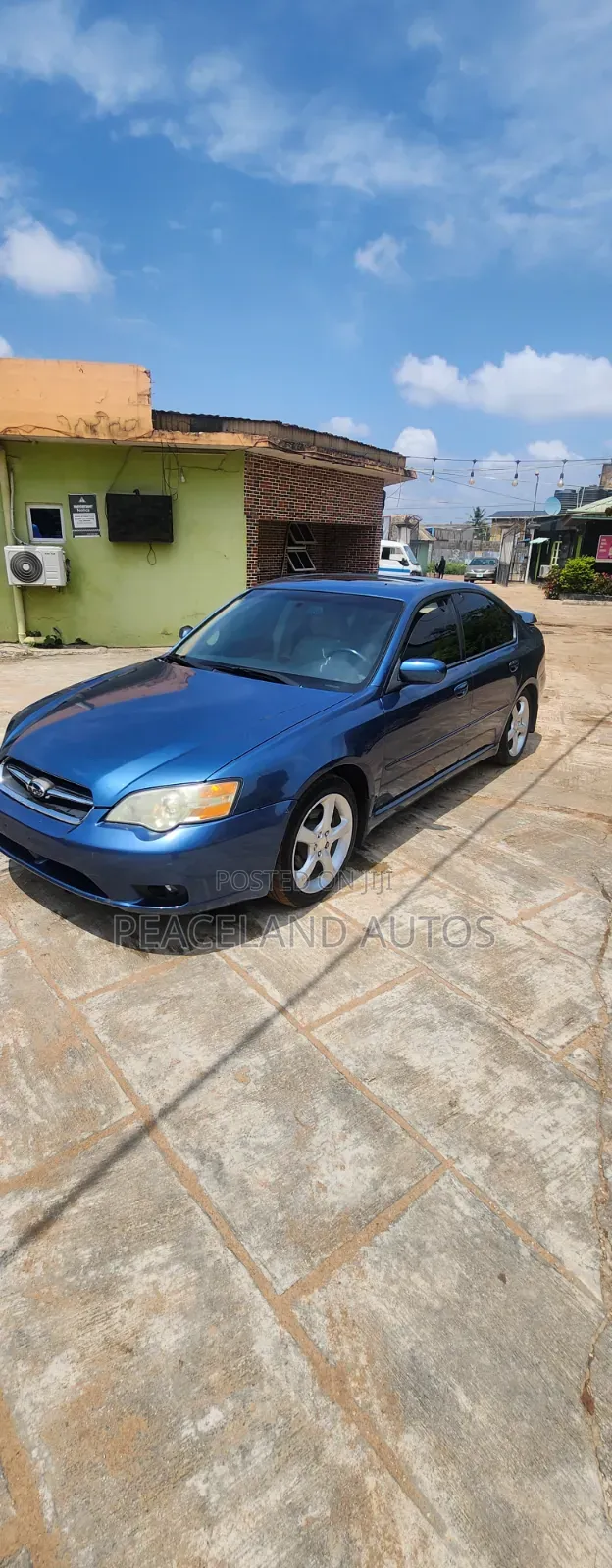 Subaru Legacy 2008 Blue