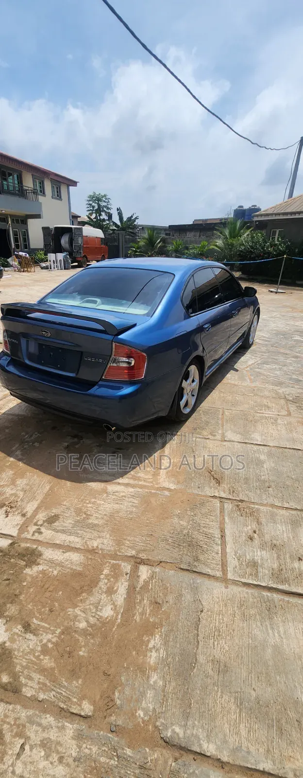 Subaru Legacy 2008 Blue