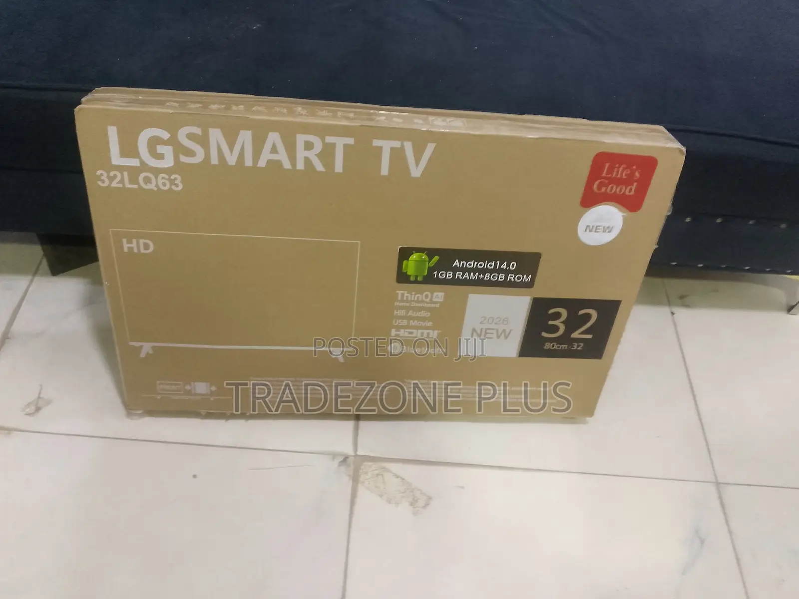 LG 32LQ63 Smart Television for Family Viewing