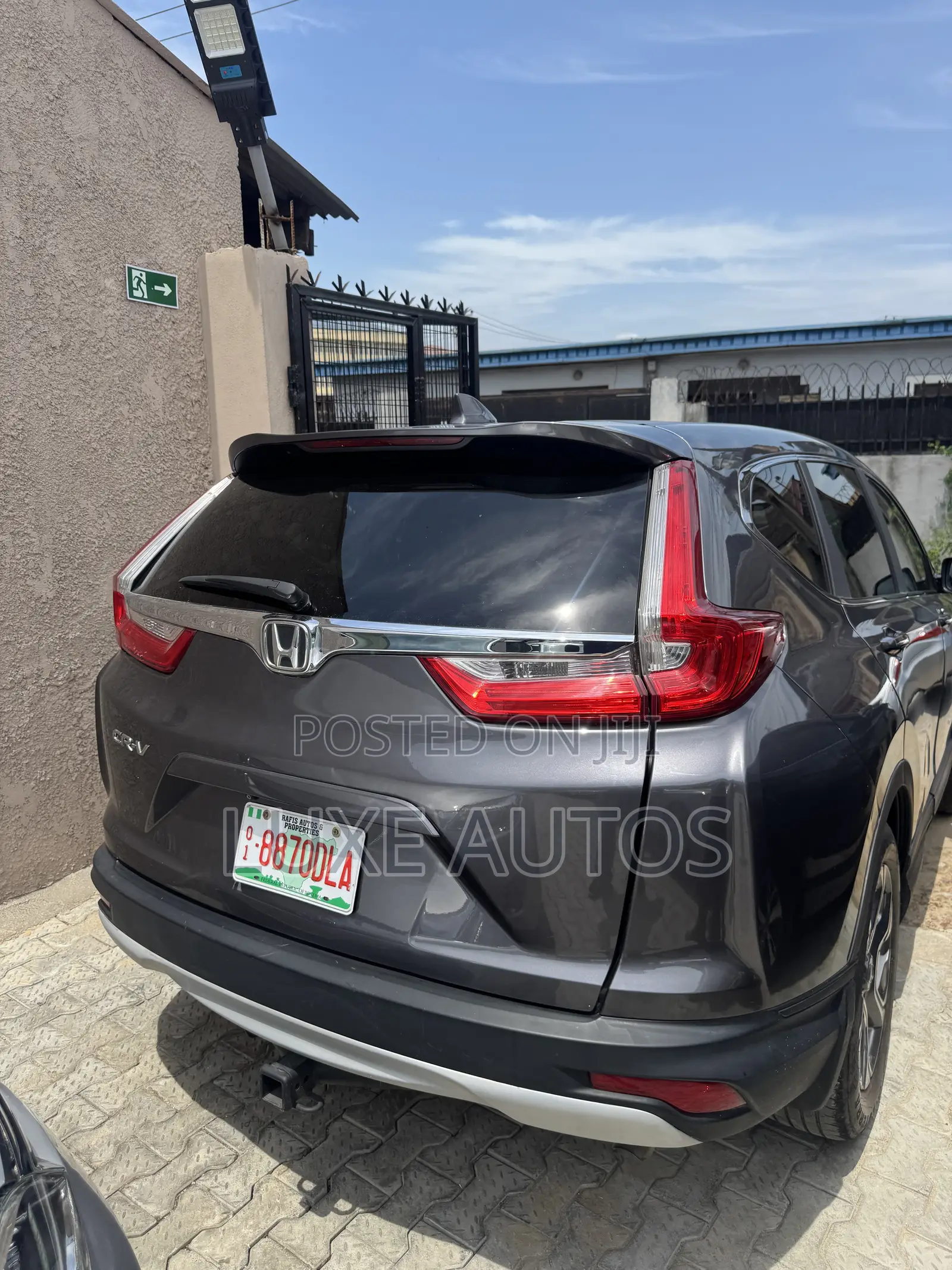 Honda CR-V EX-L 4dr SUV AWD (1.5L 4cyl CVT) 2017 Gray