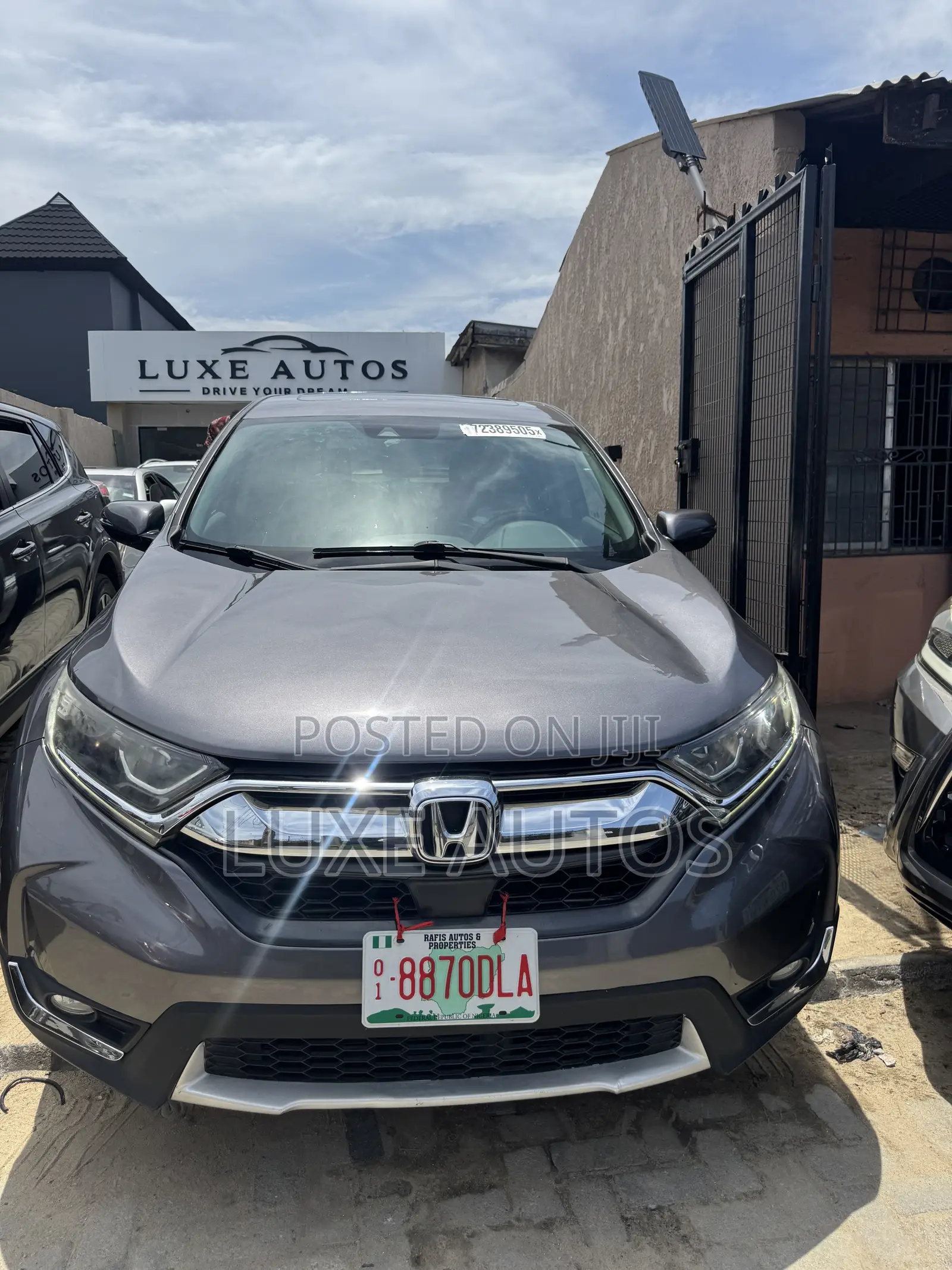 Honda CR-V EX-L 4dr SUV AWD (1.5L 4cyl CVT) 2017 Gray