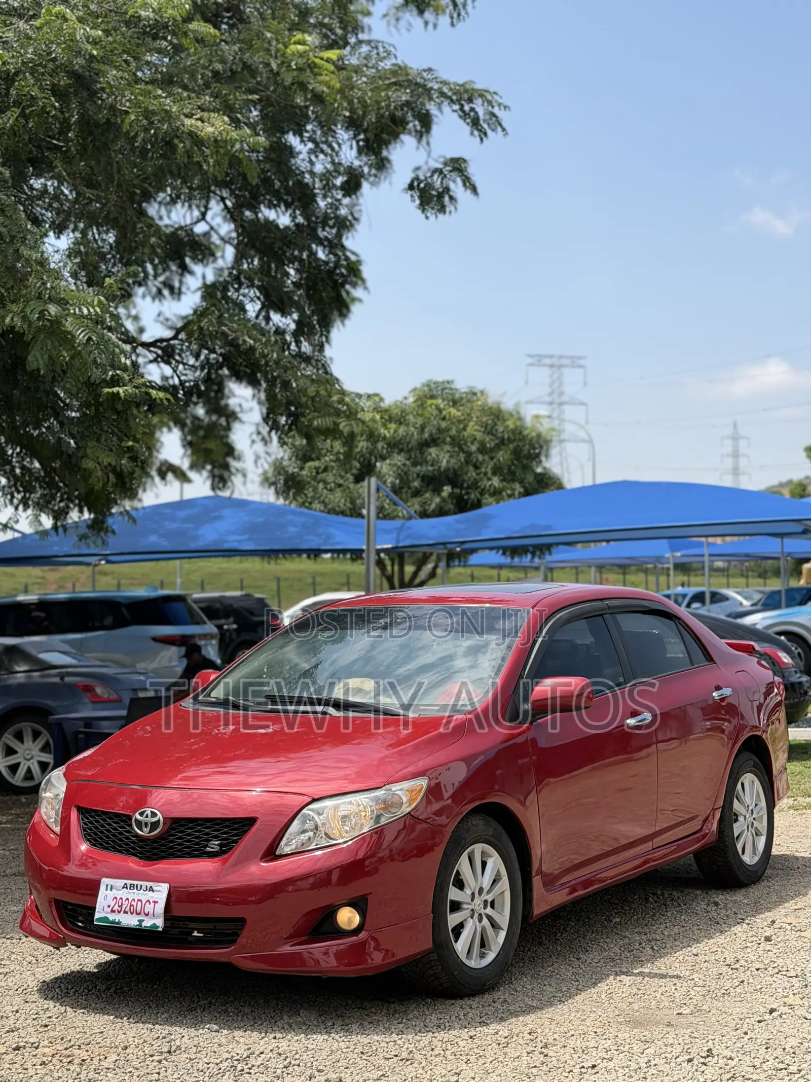 Toyota Corolla S 4dr Sedan (1.8L 4cyl 4A) 2009 Red