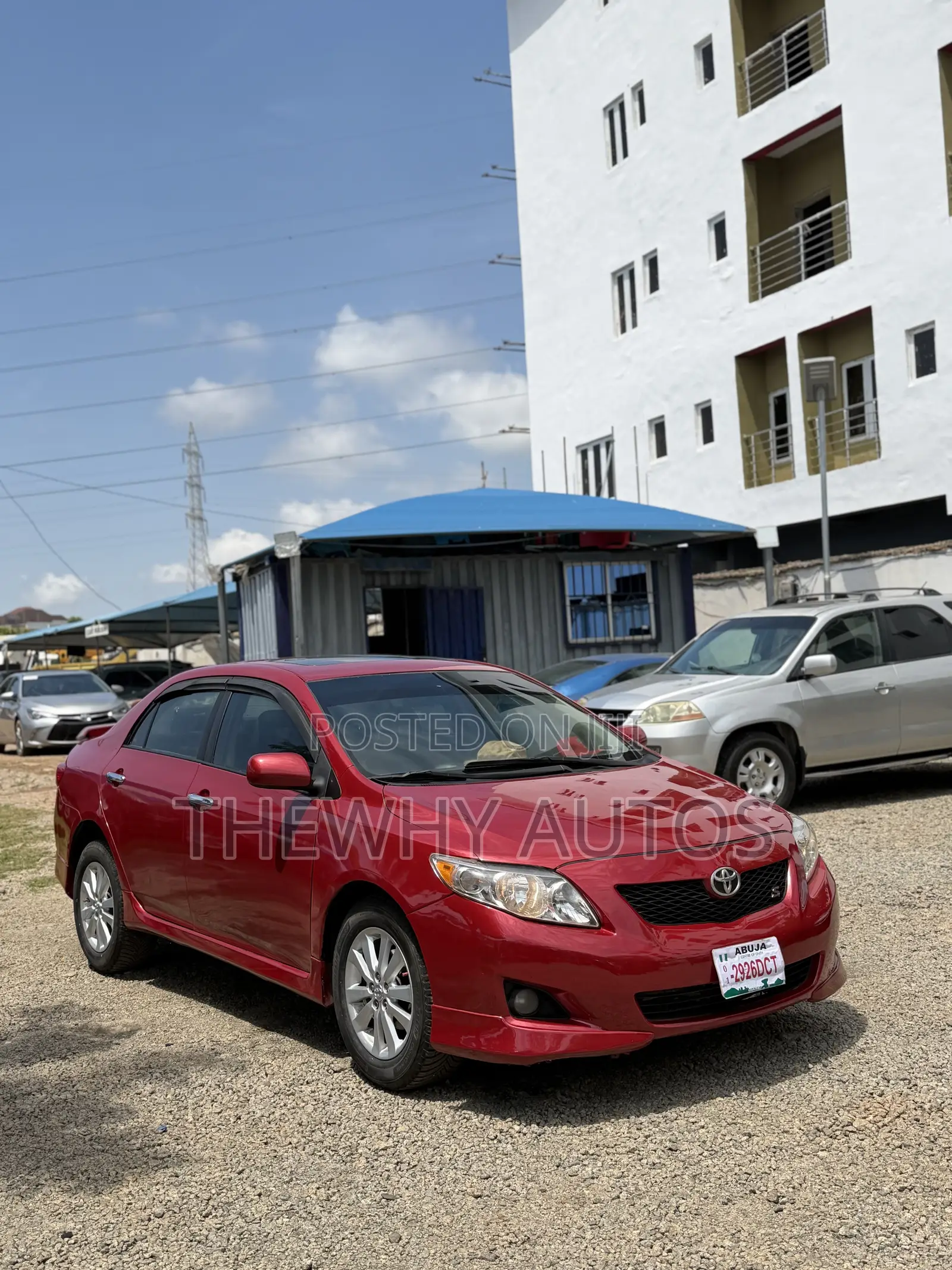 Toyota Corolla S 4dr Sedan (1.8L 4cyl 4A) 2009 Red